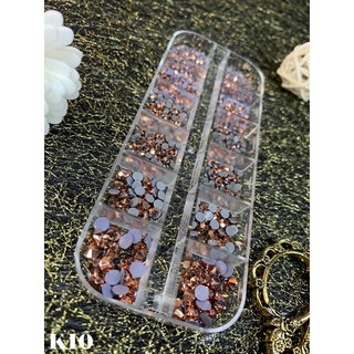 đá khay chân keo mix size