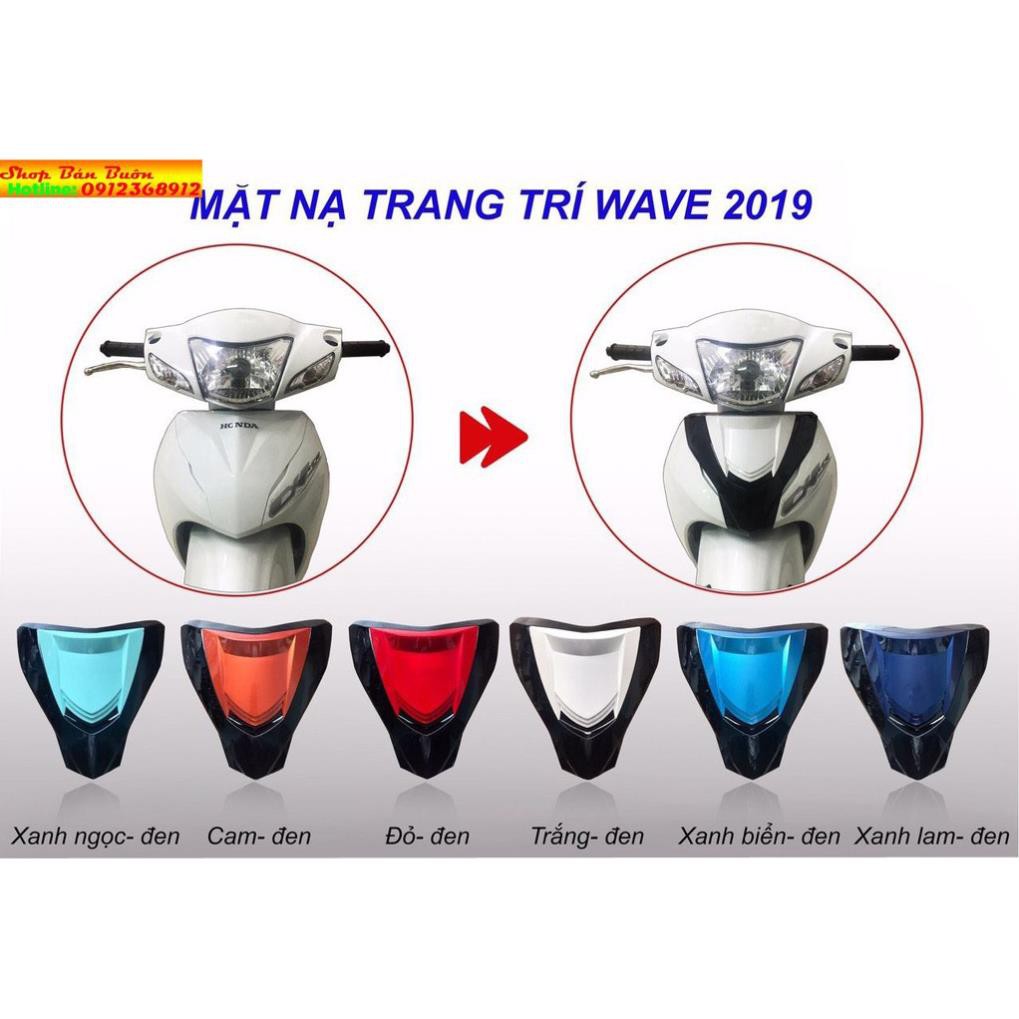 [HÀNG ĐẸP] -  🌴MẶT NẠ TRANG TRÍ XE WAVE 2018-2019🌴