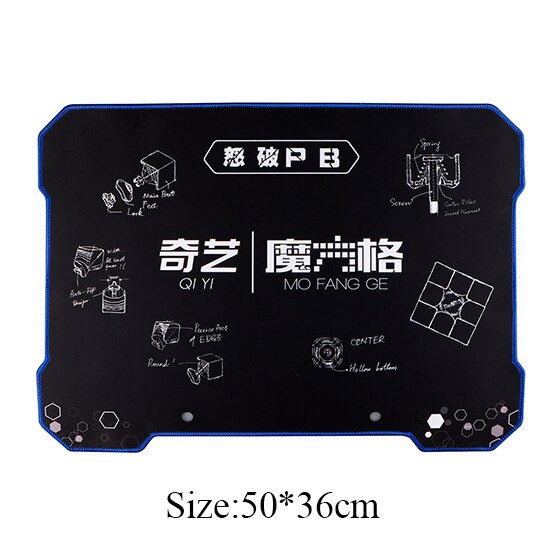 Đồng Hồ Bấm Giờ Rubik Timer - Máy Đếm Thời Gian Chơi Rubic - Thảm Chơi Rubik Cao Cấp
