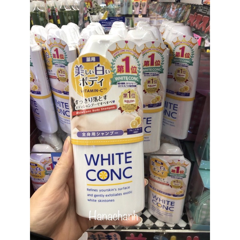 Sữa tắm white conc 360 ml | WebRaoVat - webraovat.net.vn