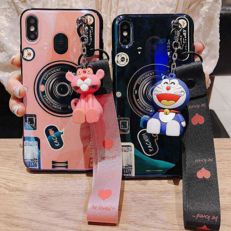 Ốp Lưng Kiểu Dáng Máy Ảnh Cho Oppo A12 F3 F5 F7 F9 F11 Pro A9 2020 A3S R9S A37 A83 A1K R17 Pro A71 A57 F1S A91 A52 A92 A31 A5S A53 A33