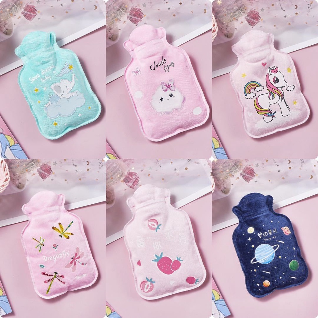 Túi Chườm Nóng Làm Ấm Tay Họa Tiết Hoạt Hình Dễ Thương
