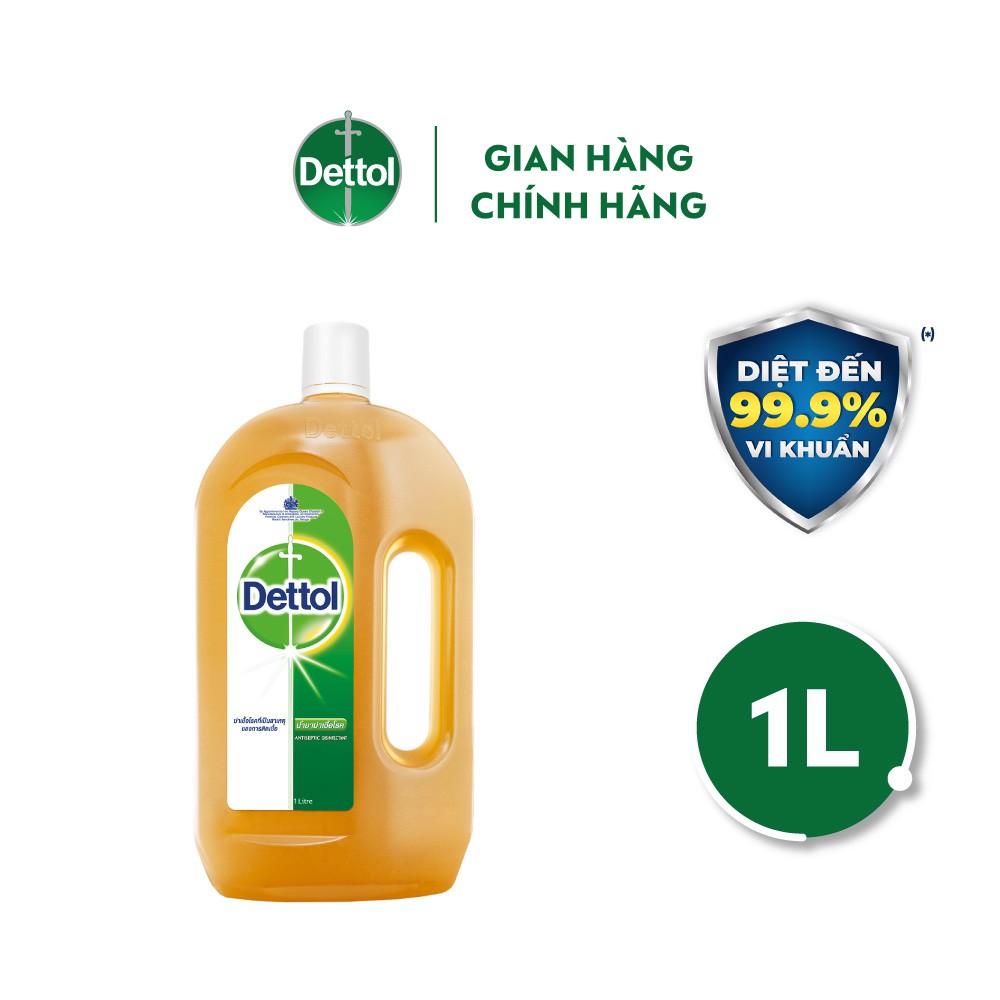 Dung dịch diệt khuẩn đa năng Dettol 1L