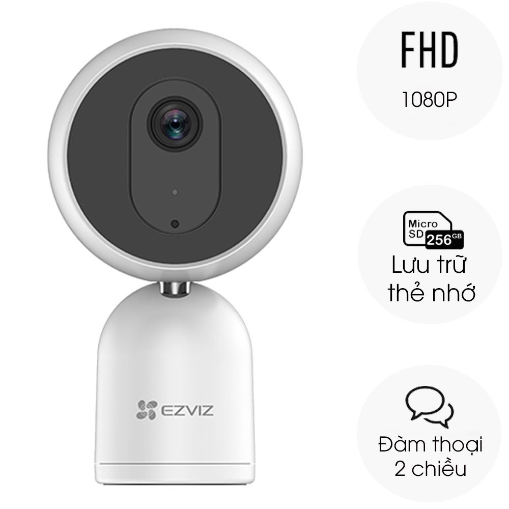 Camera WiFi Ezviz C1T 2MP 1080P - Đàm thoại 2 chiều - Hồng Ngoại Ban Đêm