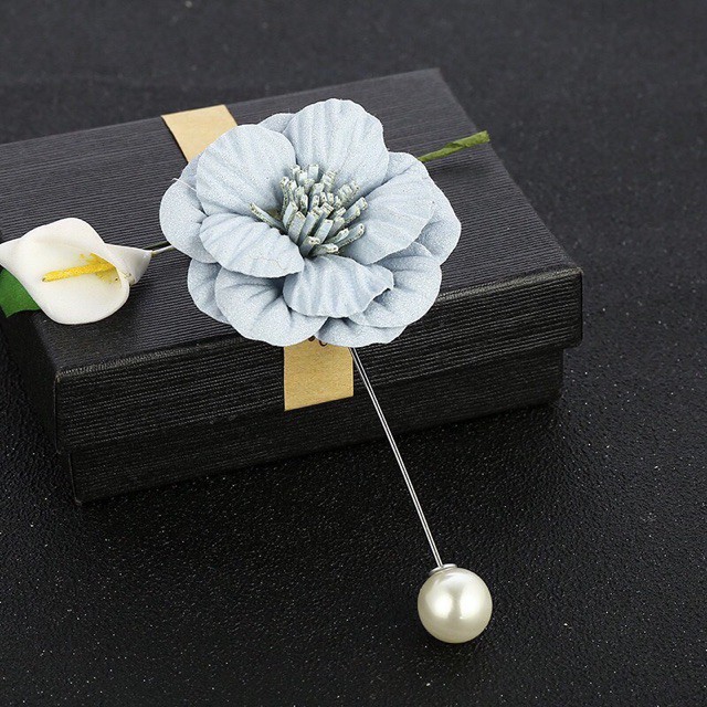 Bông Hoa Cài Áo Tạo Điểm Nhấn Đơn Giản, Sang Trọng - Y298