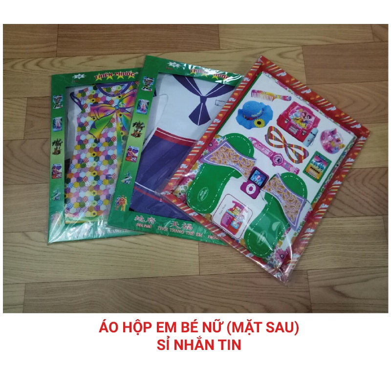 Áo Hộp EM BÉ Nam Nữ VÀNG MÃ - Đồ Cúng Giá Rẻ Sỉ Lẻ