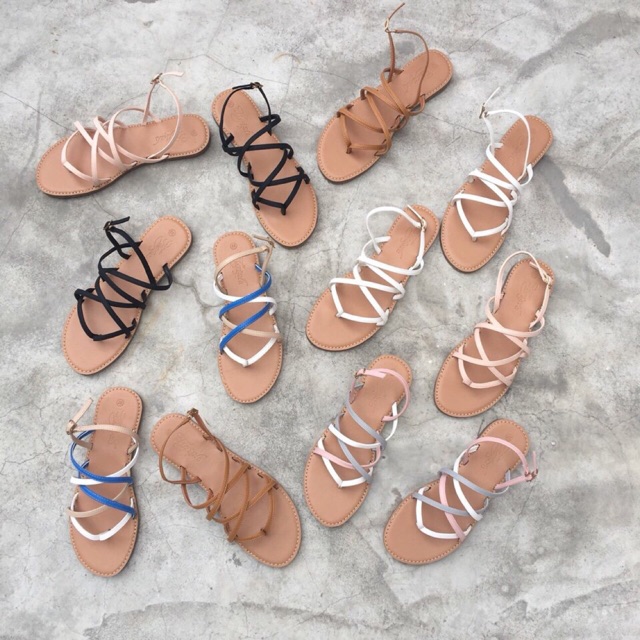 SANDAL DÂY CHÉO XỎ NGÓN