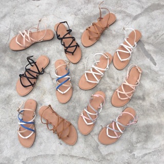 SANDAL DÂY CHÉO XỎ NGÓN