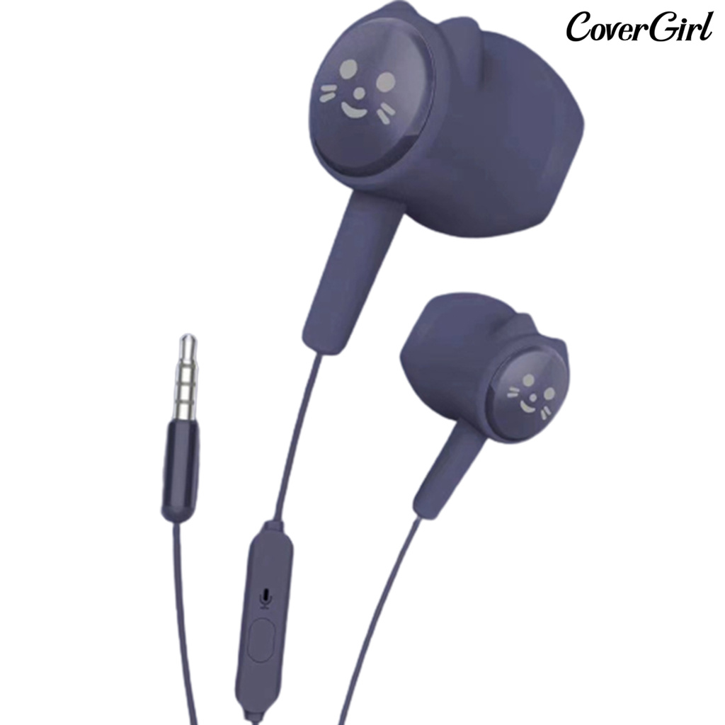 Tai Nghe Thể Thao Bằng Nhựa Hình Mèo Dễ Thương Có Dây | BigBuy360 - bigbuy360.vn