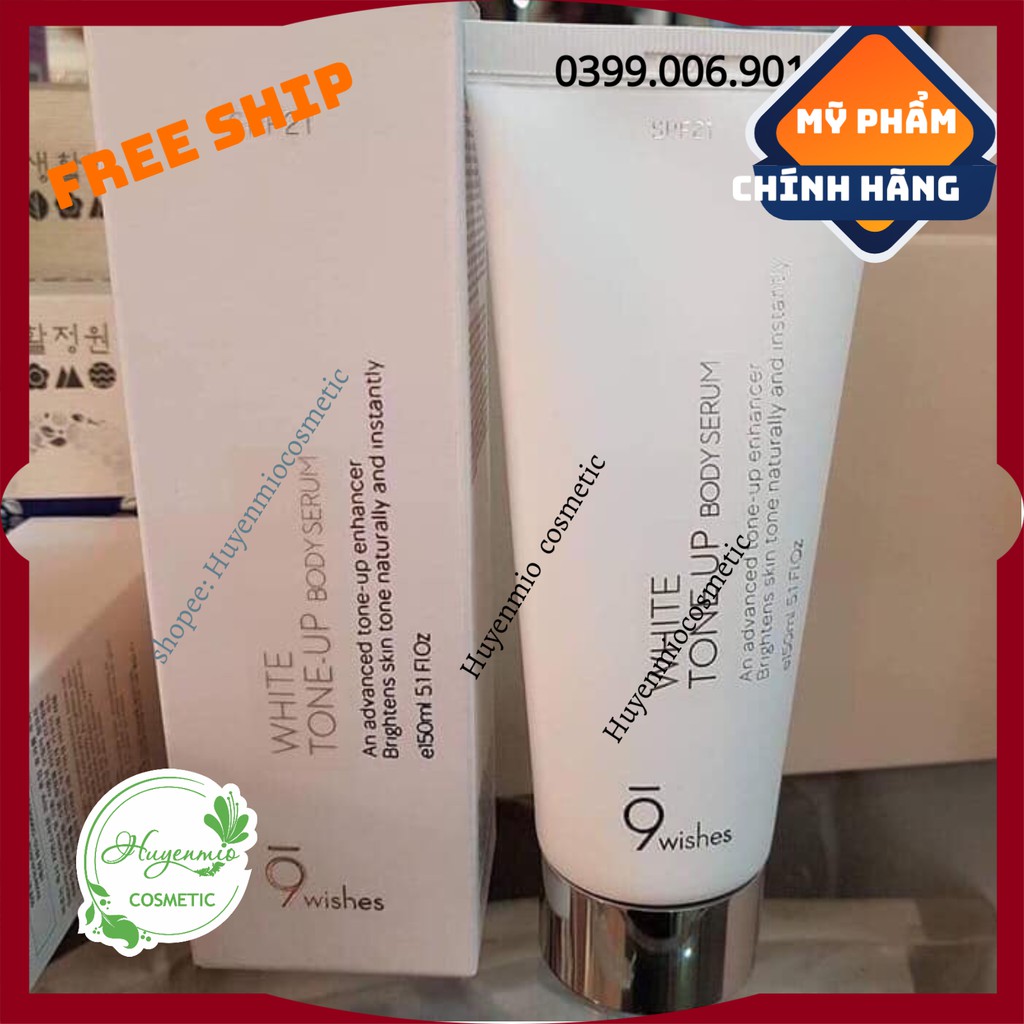9wishes / Kem dưỡng 9wishes official White Tone Up Body Serum | BigBuy360 - bigbuy360.vn
