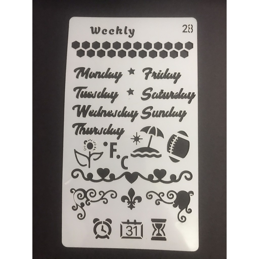 Pet Stencil - Khuôn hình trang trí, tạo nền