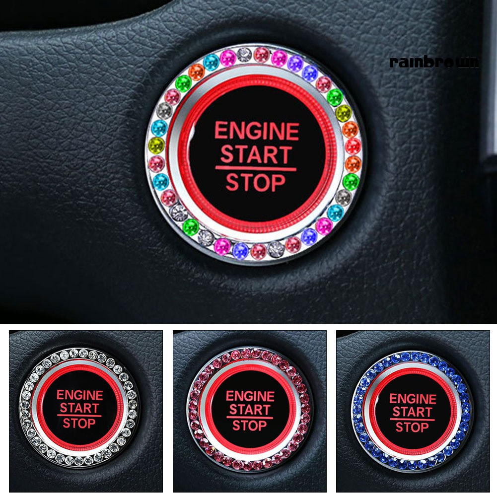 Vòng trang trí nút khởi động động cơ xe hơi