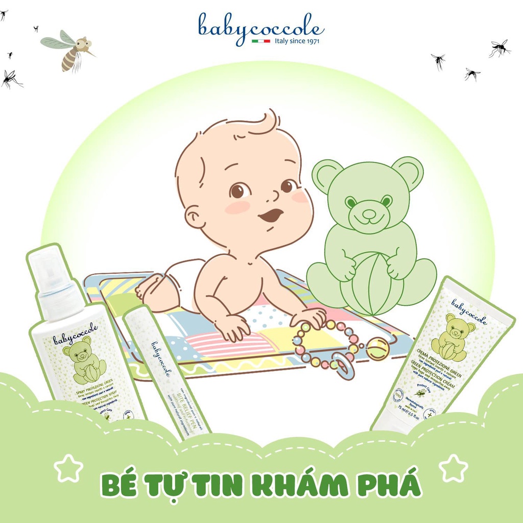 Combo hộp quà sữa tắm gội cho bé Babycoccole 0M+ (quà tặng trị giá 135k)