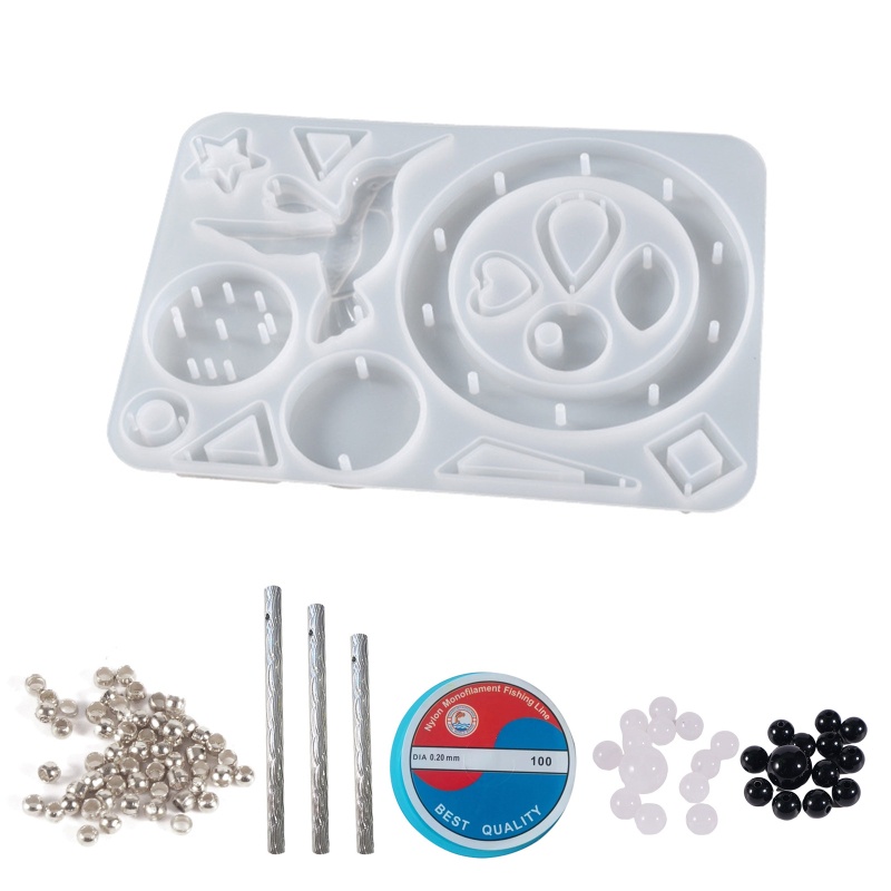 Khuôn Silicon Làm Chuông Gió / Rèm Cửa / Chuông Gió Hình Bướm / Chuồn Chuồn Diy