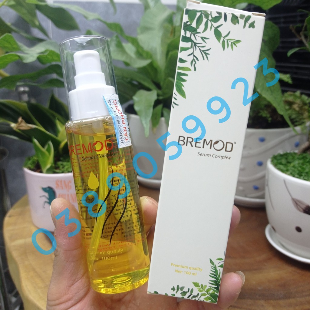Serum thảo mộc phục hồi tóc hư tổn Bremod Serum Complex 100ml