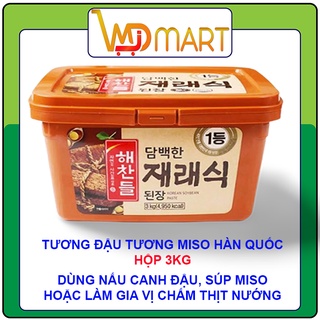Tương đậu, tương miso Hàn quốc Heachandle CJ Hộp 3kg