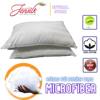 Ruột gối nằm Khách Sạn lông vũ 50x70cm, siêu mềm, chuẩn khách sạn 5 sao, giá dùng thử hấp dẫn