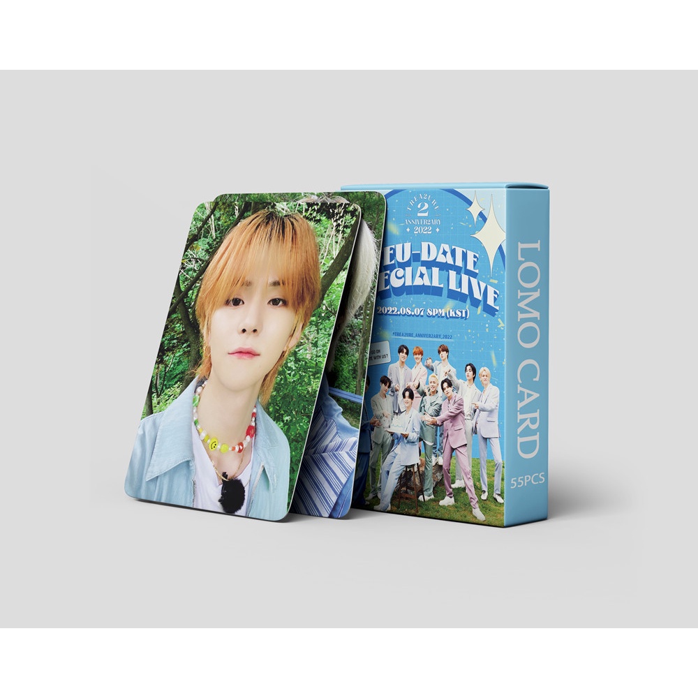 TREASURE 2nd ANNIVERSARY Photocard The Second Step : Chapter One Lomo Card Postcard