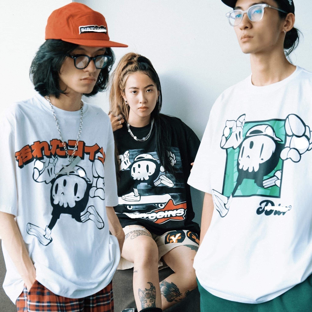 Áo Thun Tay Lỡ Nam nữ Dico B&F Print Unisex Kuns2