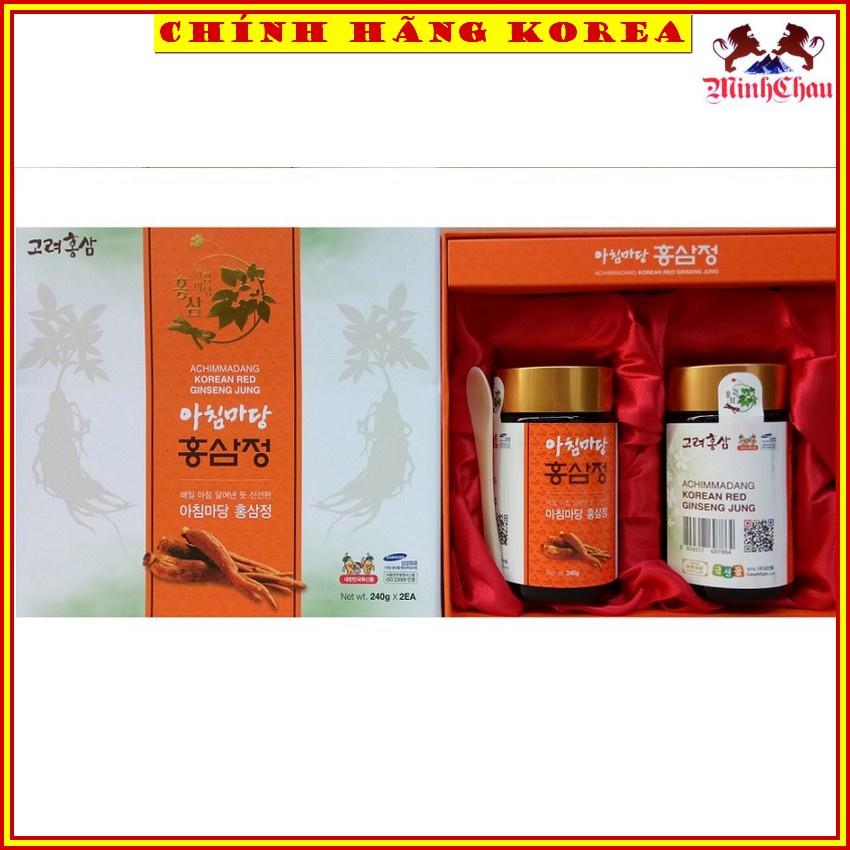 Cao Hồng Sâm Linh Chi Achim 2 lọ Hàn Quốc, minhchau