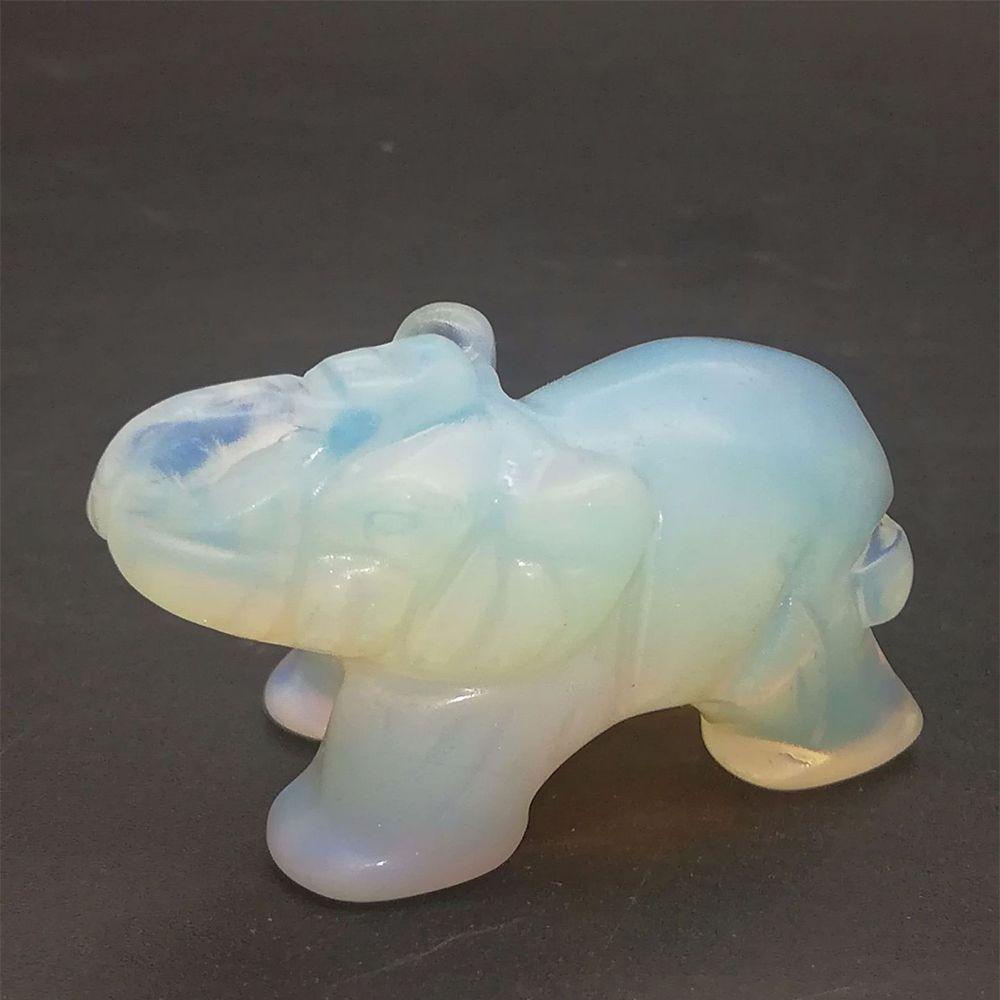 LLOYD Tượng Voi Chạm Khắc Thủ Công Kích Thước 1.5 Inch Thời Trang Để Bàn Trang Trí Nhà Cửa / Văn Phòng
