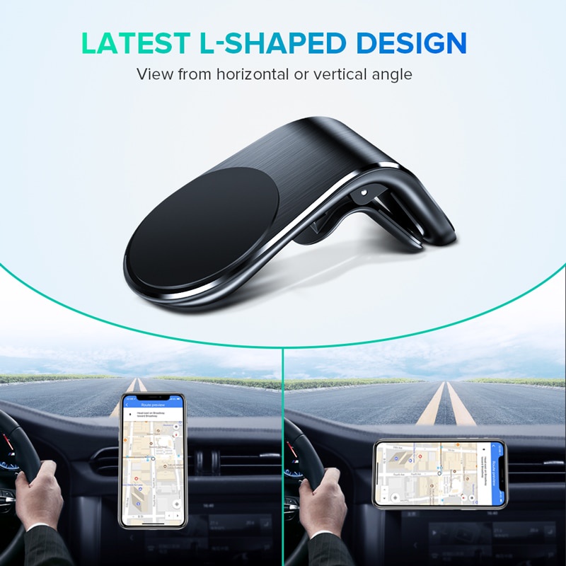 Giá Đỡ Điện Thoại Từ Tính Hình Chữ L Cho iPhone 13 12 11 Pro Max Huawei Xiaomi Samsung