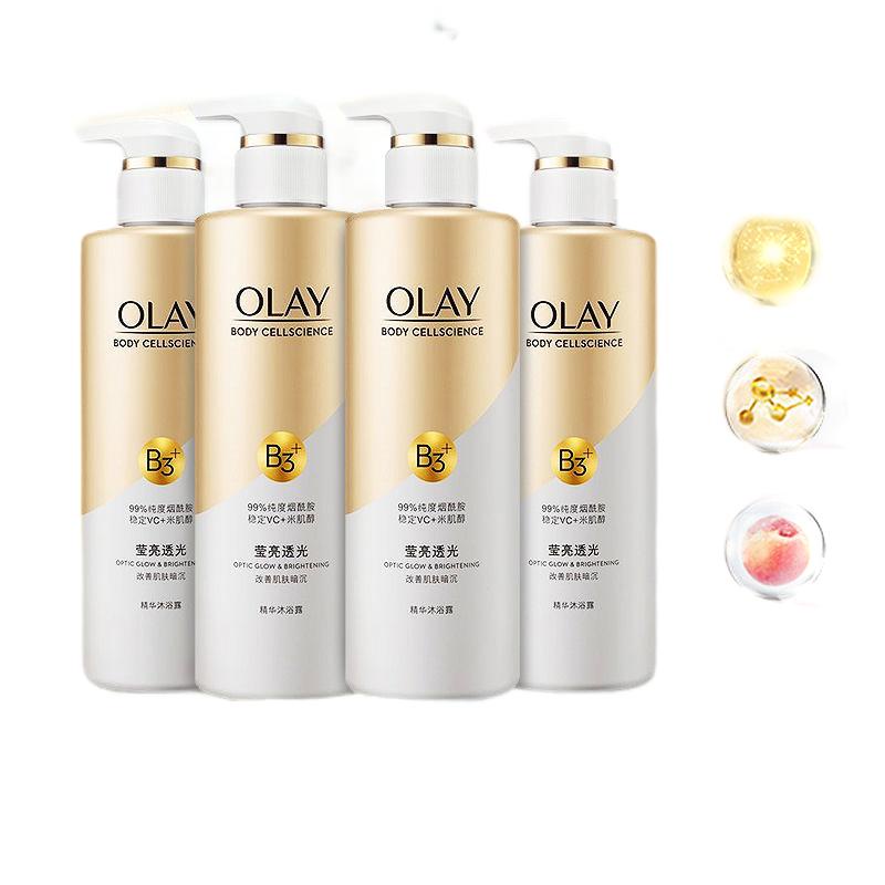 Sữa Tắm Dưỡng Thể Trắng Da OLAY B3 Whitening 500ml - Vitamin C Body Cellscience