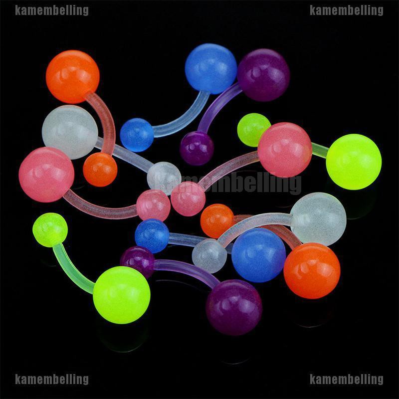 1 Bộ Khuyên Rốn Dạ Quang Nhiều Kiểu Dáng