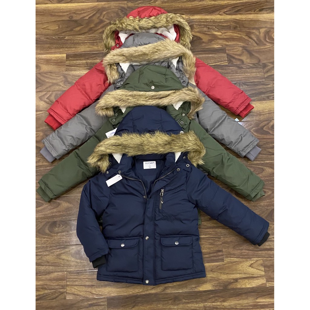 Áo phao Parka OldNavy VNXK nhiều màu cho bé