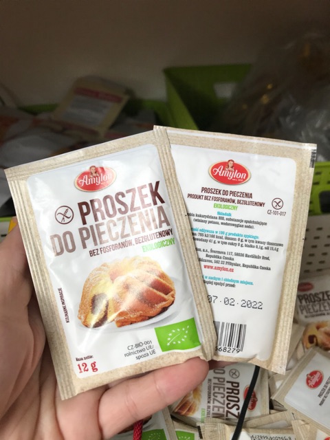 Bột nở hữu cơ Amylon - Cộng hoà Séc [Gói 12gr] | BigBuy360 - bigbuy360.vn