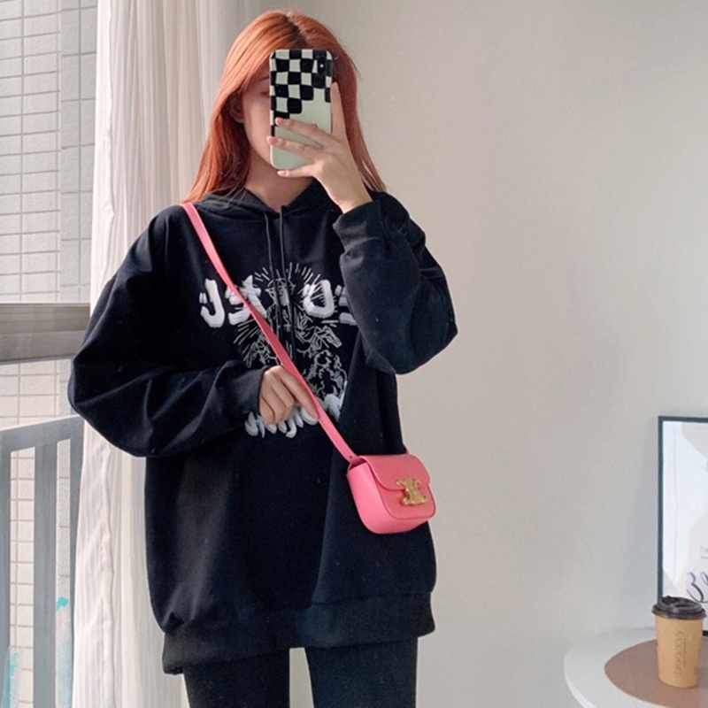 Túi đeo chéo IELGY cỡ nhỏ đựng son môi 4 màu phong cách retro cho nữ