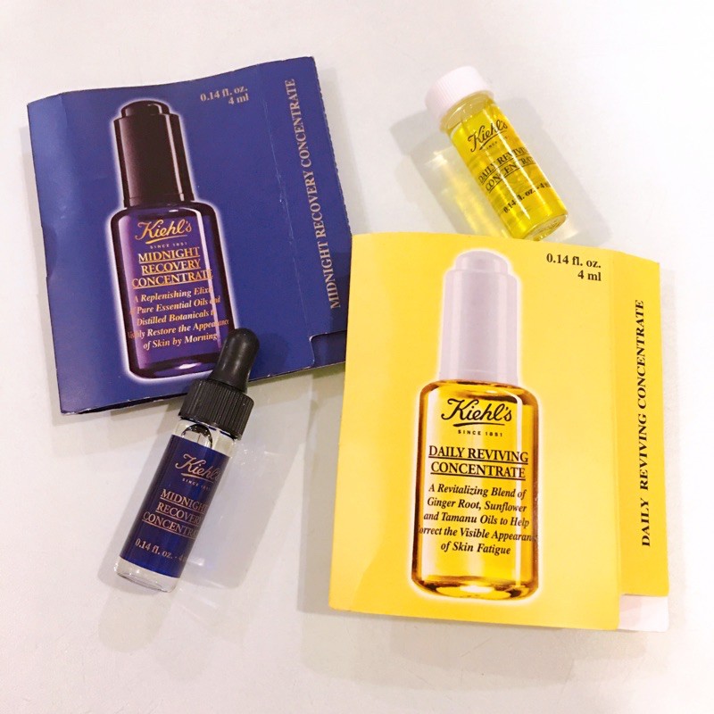 [KIEHL'S] Set 2 serum tái tạo da Daily và Midnight Concentrate | BigBuy360 - bigbuy360.vn