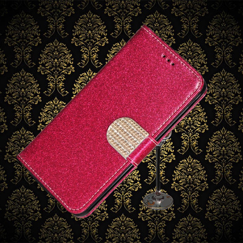 Vivo 1601 1603 1606 1609 1610 1611 1713 1714 1716 1718 1719 1723 1726 1724 1801 1808 1812 Flip Cover PU Glitter Leather Wallet Card Slot Phone Casing