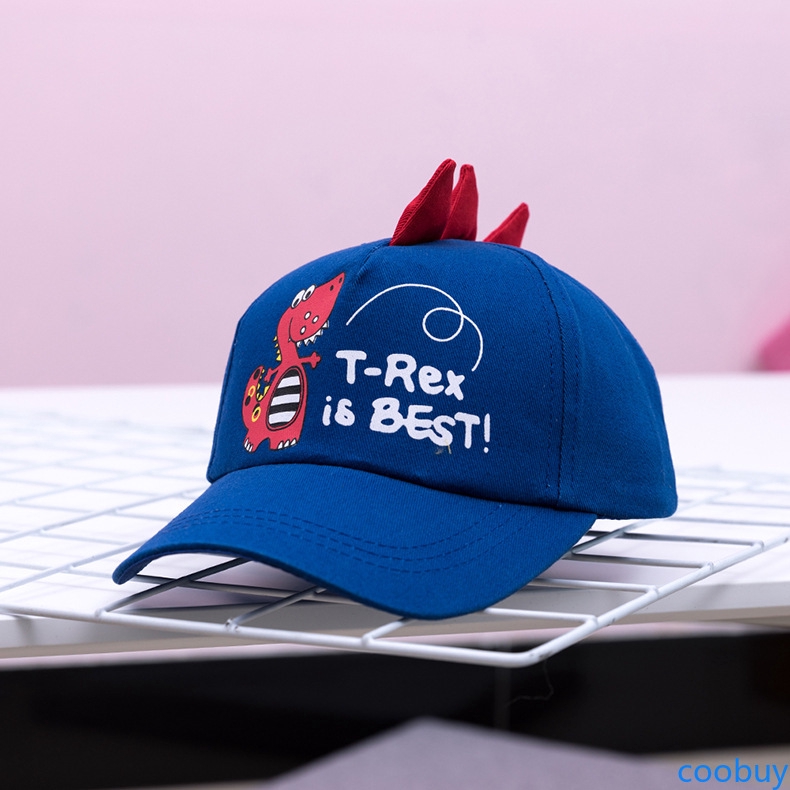 Mũ Lưỡi Trai Hoạ Tiết Khủng Long Cho Bé 2-8 Tuổi 52cm Vòng đầu