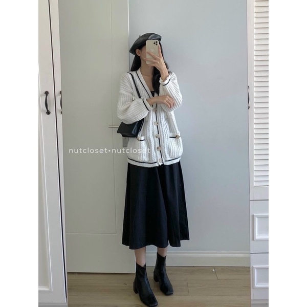 [FREESHIP - HÀNG LOẠI 1] ÁO LEN CADIGAN 4 CÚC HÀNG QC SIÊU HOT HIT