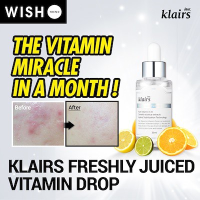 Tinh chất Serum Klairs Freshly Juiced Vitamin Drop