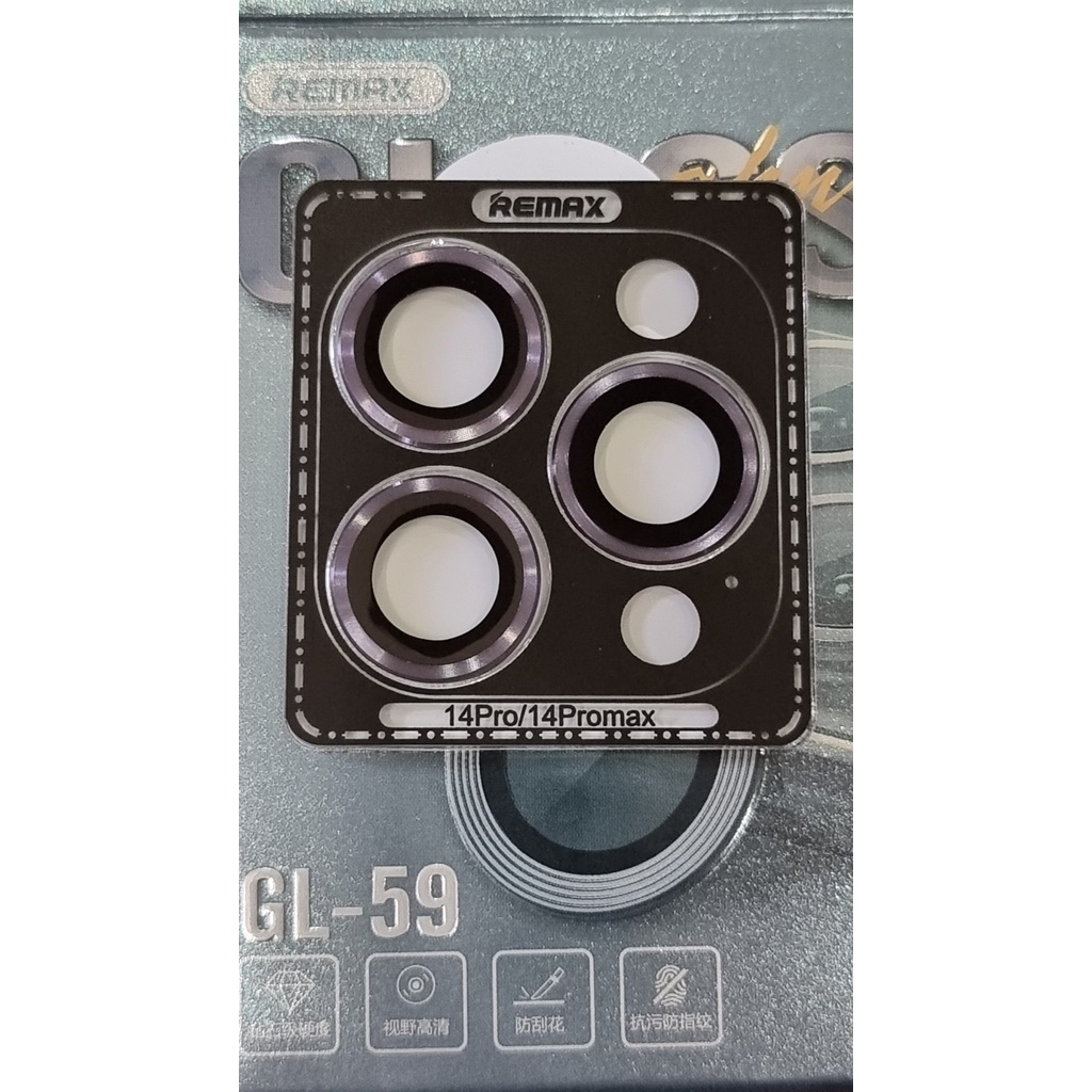 Bộ dán bảo vệ từng mắt camera IP 14 Promax , 14 Pro , 14 Plus , 14 , chính hãng Remax GL- 59 cao cấp