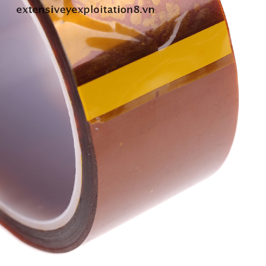 Cuộn băng keo polyimide chịu nhiệt độ cao dài 33mm đa năng tiện dụng