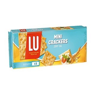 Bánh Lu  Mini Crackers Zout ( LU muối ) 250g/gói của Bỉ