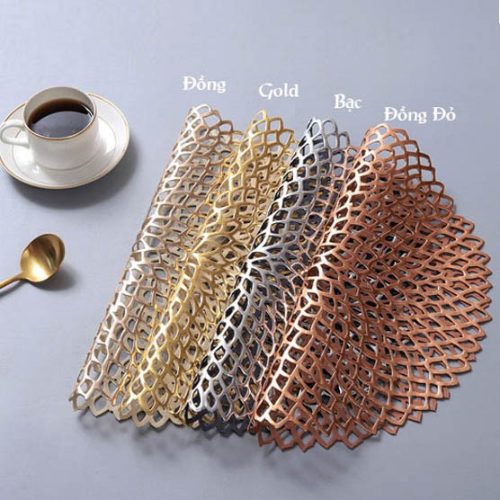 Thảm Cách Nhiệt PVC Trang Trí Hiện Đại - Kiểu dáng Cánh Hoa