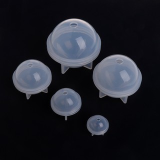 Khuôn silicon quả cầu nhiều kích thước (nguyên liệu resin)