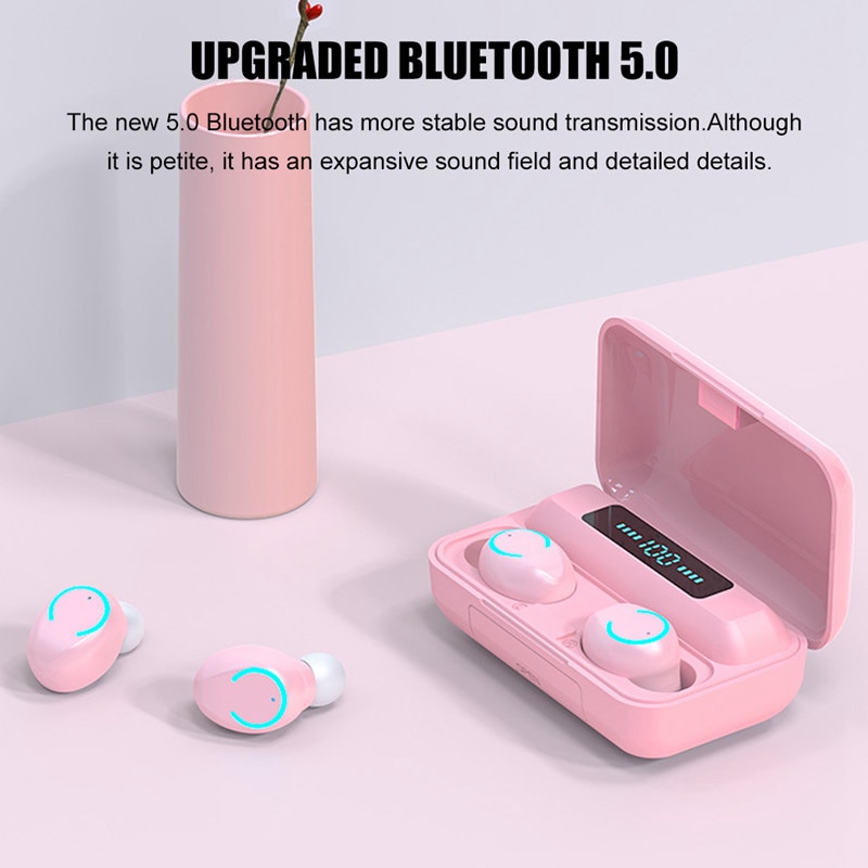 Tai Nghe TZUZL AMOI Không Dây Kết Nối Bluetooth V5.0 Chống Ồn Tiện Dụng Cho Ios / Android / Ios 9-9 Tws