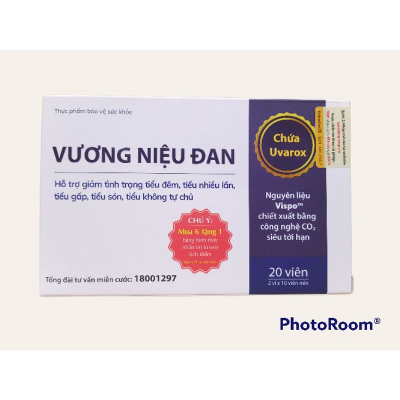 [tích điểm 6 tặng1] Vương niệu đan hỗ trợ giảm tình trạng tiểu đêm, tiểu nhiều lần, tiểu gấp,tiểu són, tiểu không tự chủ