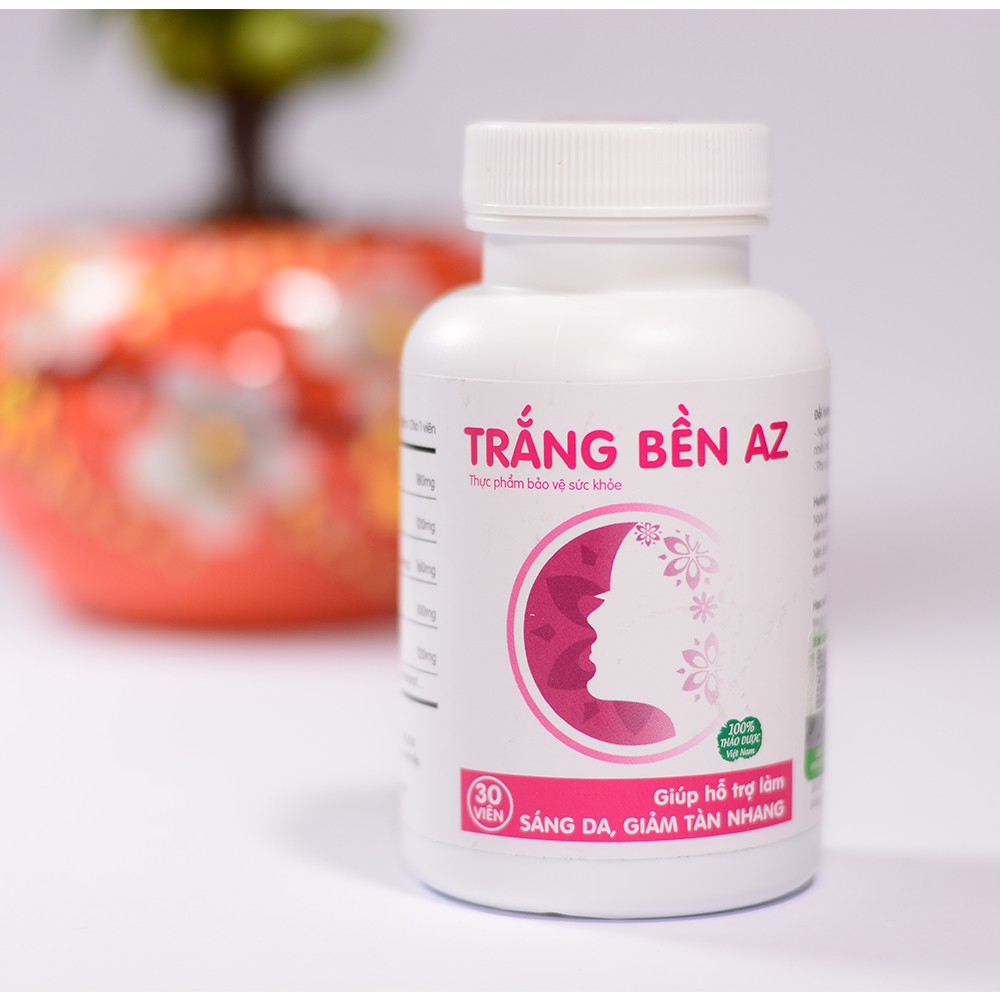 Combo 2 Hộp Trắng Bền AZ - Cải Thiện Nám, Tàn Nhang Tận Sâu Bên Trong, Trắng Da Từ Thảo Mộc Tự Nhiên ( Hộp 30 Viên ) | BigBuy360 - bigbuy360.vn