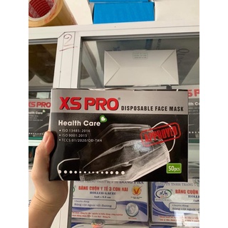 Khẩu trang y tế 4 lớp XS PRO (50 cái/hộp)