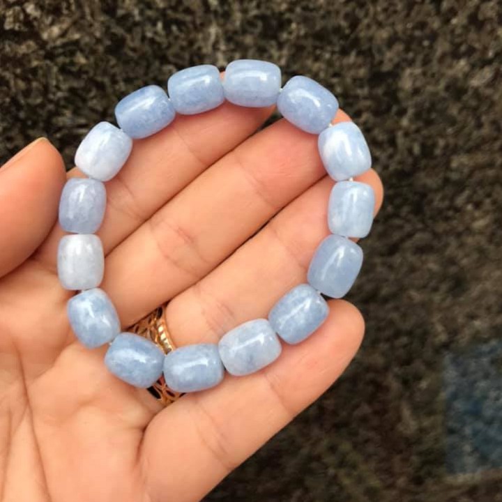 VÒNG TAY LU THỐNG ĐÁ AQUAMARINE