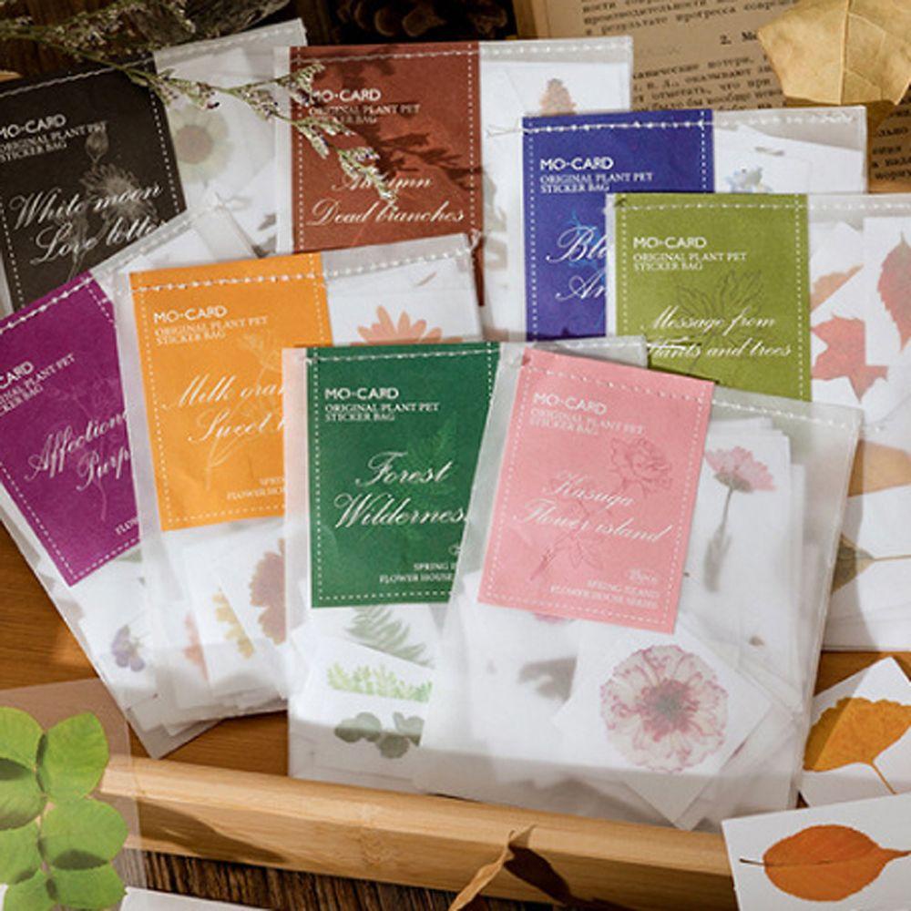 Sticker Dán Trang Trí Sổ Tay Nhật Ký Hình Hoa Cổ Điển