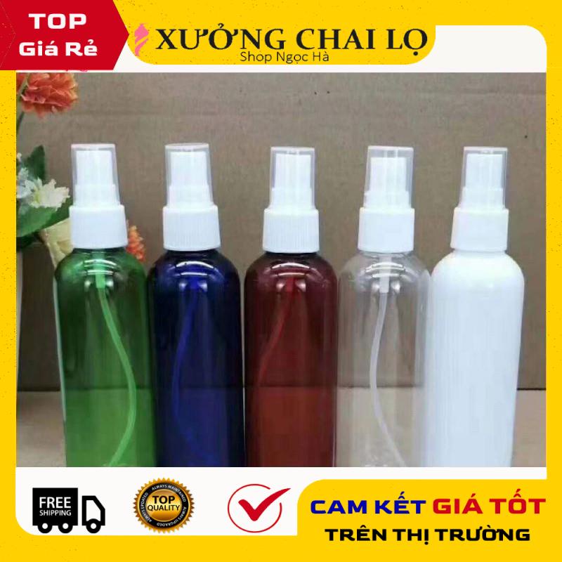Chai Xịt Phun Sương ❤ GIÁ RẺ NHẤT ❤ Chai nhựa pet xịt phun sương nâu 20ml,30ml,50ml,100ml chiết dung dịch .