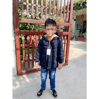 áo parka lót lông siêu ấm cho bé