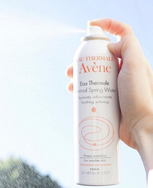 (chuẩn auth) (chuẩn auth) Nước khoáng làm dịu da, chống kích ứng  Avène Therma Spring Water 300ml- chính hãng